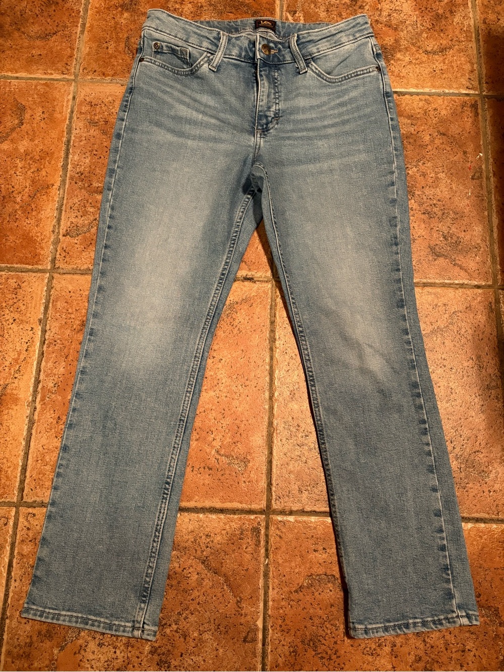 Lee Light Blue Women’s Straight Leg Jeans